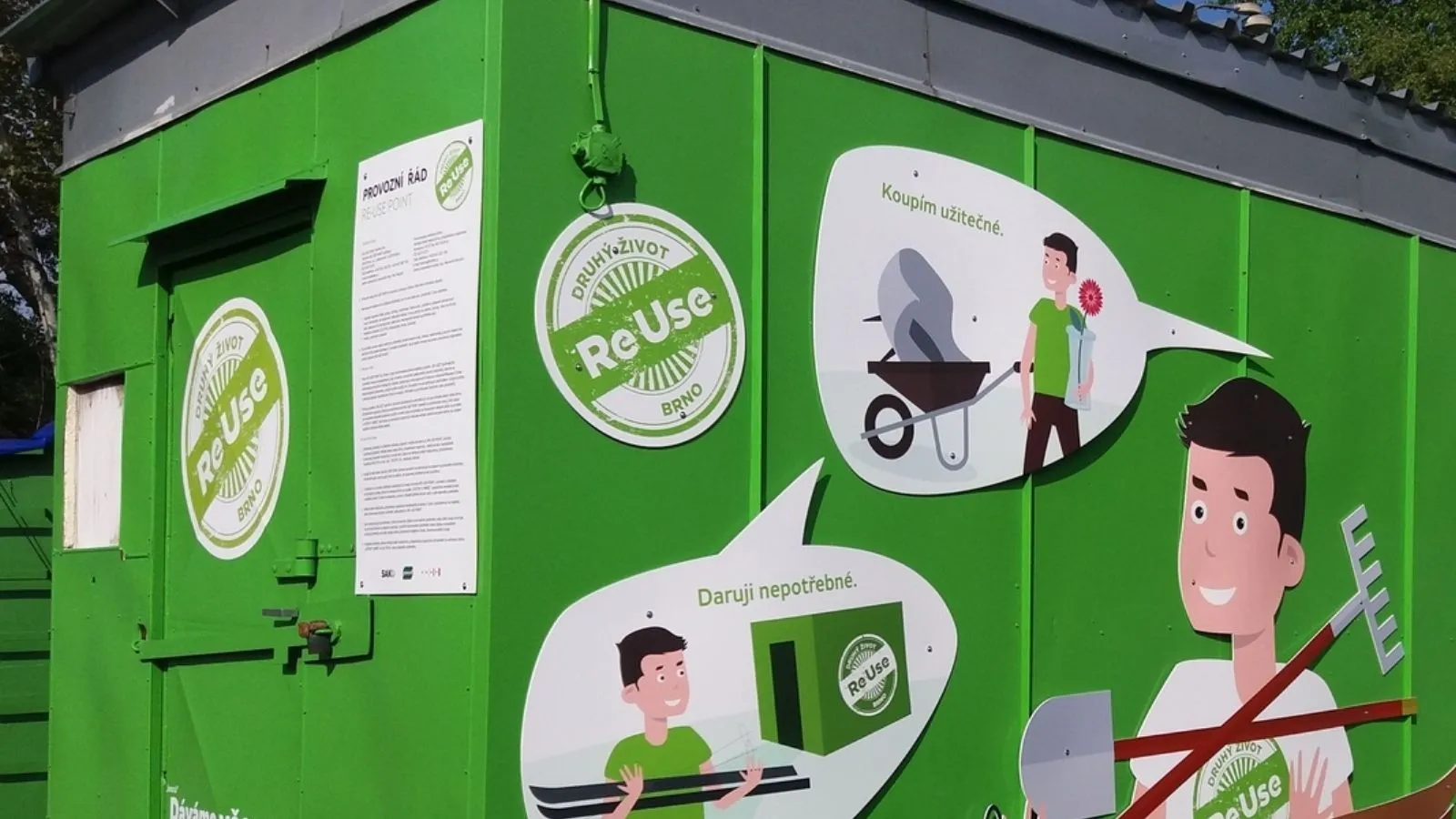 Reuse v Brně: deset let, sedm koutků a možná i Cirkulární dům