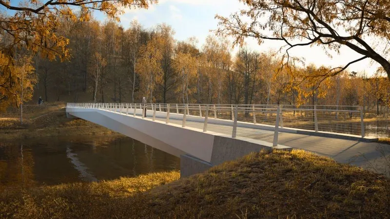 Nová lávka u Riviéry v Brně: širší a průjezdná pro kola