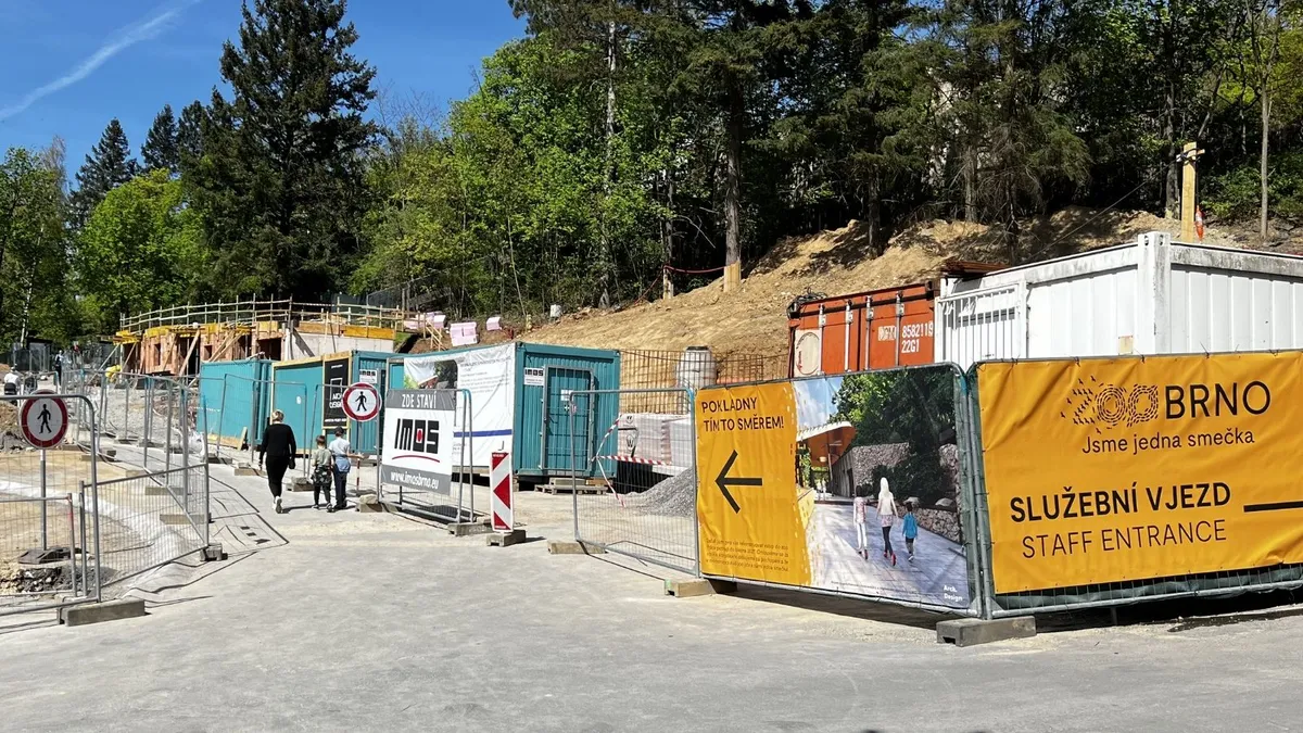 Aktuální stav rekonstrukce vstupu (duben 2026)